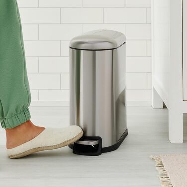 Мусорный бак 10 л Amazon Basics