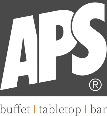 Тарілка APS 85065 NERO, Ø 33 см, висота 3,5 см, меламін, чорний