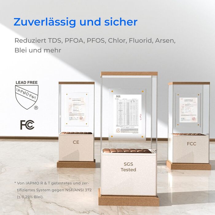 Настільна система зворотного осмосу CoreRO з функцією миттєвого нагрівання води WD-C1H Waterdrop