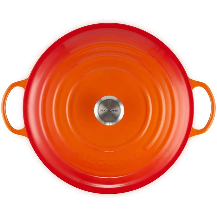 Чавунна каструля Le Creuset Signature, 32 см, 4,1 л (колір Ofenrot)