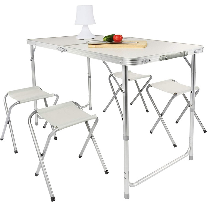 Складний багатофункціональний кемпінговий стіл зі стільцями GOODS+GADGETS