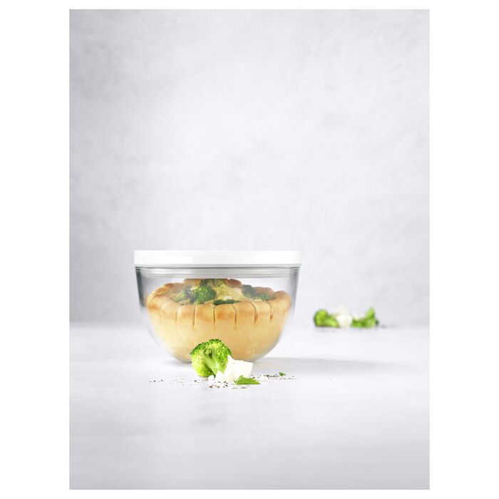 Миска с вакуумной крышкой 18 см, прозрачное стекло Fresh & Save Zwilling