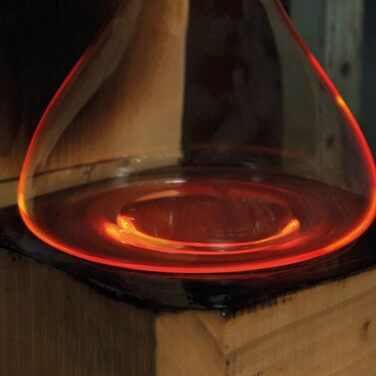Декантер для червоного вина 0,75л на дерев'яній підставці Iconics Zwiesel Glas