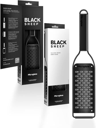 Терка 30 см двостороння, чорна Black Sheep Microplane