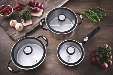 Кастрюля Tramontina Solar silicone (3.6 л) 20 см (6358930)