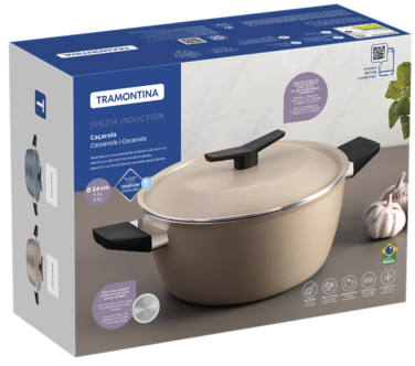 Кастрюля Tramontina Spezia Sand (4.3 л) 24 см (7096829)