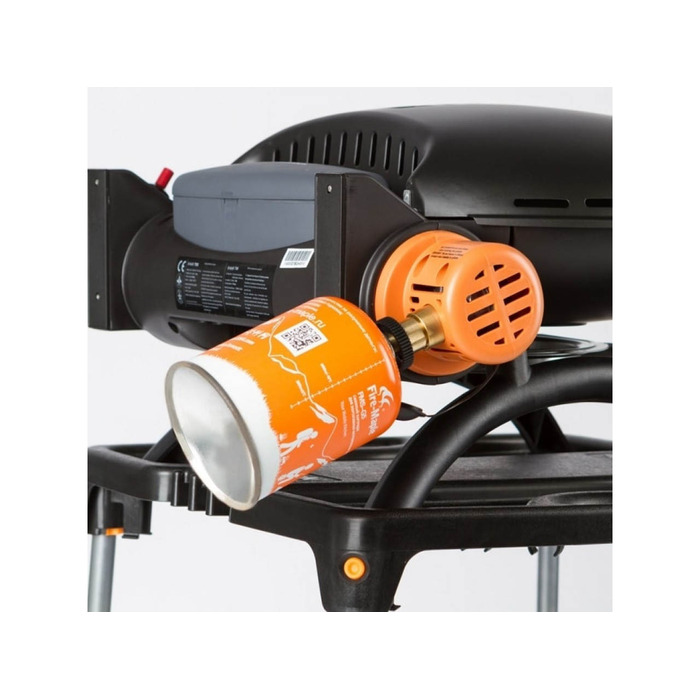 КОМПЛЕКТ Портативний переносний газовий гриль O-GRILL 500, зелений + шланг в подарунок! Код: 013367