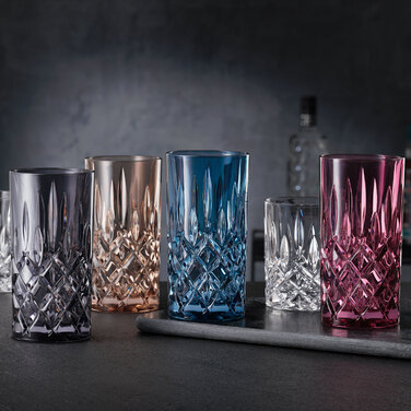 Набор стаканов для лонгдринков 395 мл, 2 предмета, розовый Noblesse Nachtmann