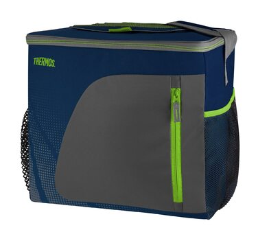 Термос Radiance 30 л, синій, сумка-холодильник з поліестеру, термосумка, сумка для кемпінгу та обіду, складна, сумка для покупок в машині, яку можна прати, з сітками для перенесення, без BPA 30 л