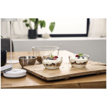 Миска с вакуумной крышкой 24 см, прозрачное стекло Fresh & Save Zwilling