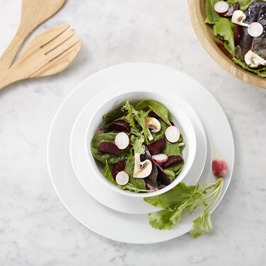 Набір посуду Kitchen-Profi Basics, 18 предметів, для 6 осіб (білий)