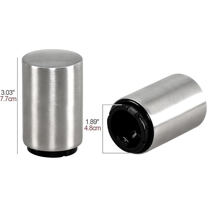 Набір з 6 магнітних відкривачок для пляшок з механізмом натискання Neadas