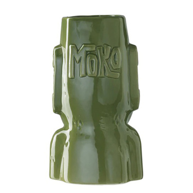 Стакан Тики 500 мл, зеленый, Moko, Tiki Tropical, Urbanbar (Урбанбар)