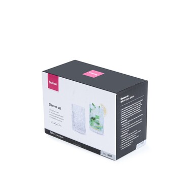 Набір з 2-х склянок Fissman 250 мл. скло (13677)