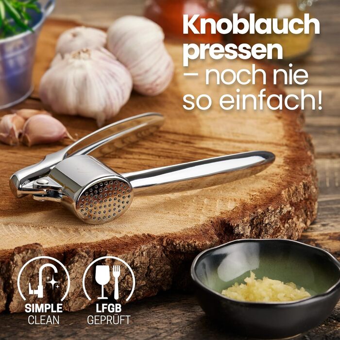 Пресс для чеснока устойчив к коррозии KIMIJO