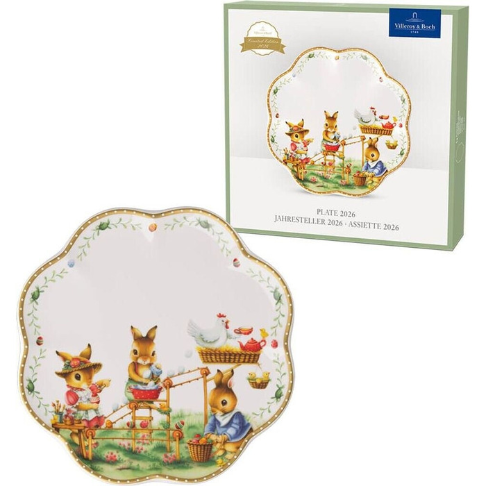 Тарелка 22,3 см Annual Easter Edition 2026 Villeroy & Boch