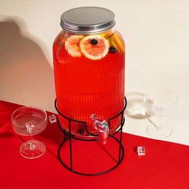 Диспенсер для напитков с подставкой 6 л SUPERBUTELKI.PL