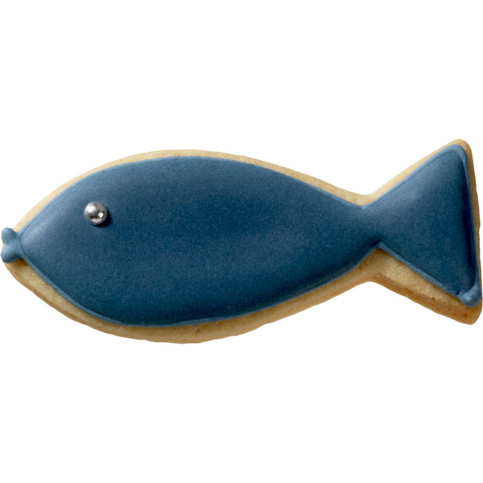 Форма для печенья в виде рыбки большая, 10 см, RBV Birkmann