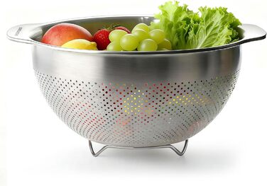 Кухонний друшляк-сито з 2 ручками 25 см Greentainer