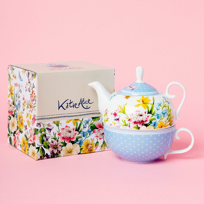 Набор для чая Katie Alice ENGLISH GARDEN Tea For One, фарфор, 2 пр.