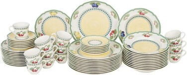Базовый набор посуды для 12 человек, 60 предметов French Garden Fleurence Villeroy & Boch