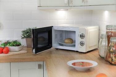 Мікрохвильова піч 17 л, 700 Вт, кремовий RHMM701C Russell Hobbs