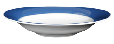 Тарелка для супа 23 см Blau Trio Seltmann