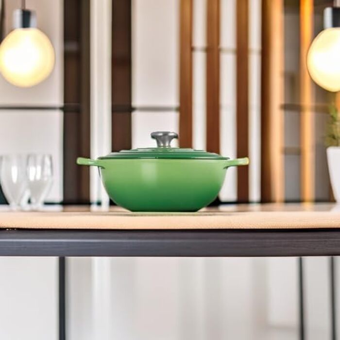 Чавунна каструля Le Creuset Signature, 26 см, 4,1 л, колір Bamboo