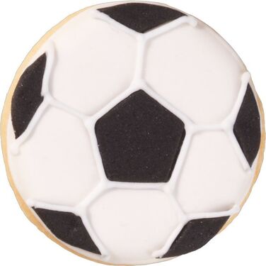 Форма для печива у вигляді футбольного мяча маленька, 4,5 см, RBV Birkmann