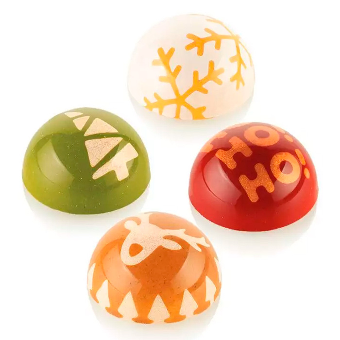 CHOCO STAMP B Набір штампів для декорування шоколаду ø31 h 19 мм