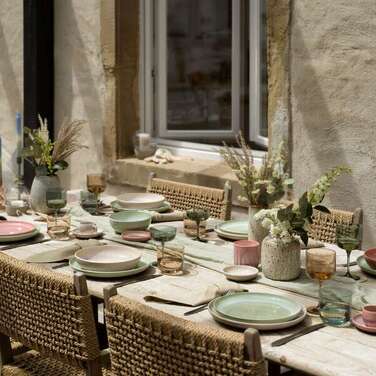 Обеденная тарелка 27,1 см зеленая Perlemor Villeroy & Boch