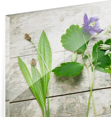 Скляний фартух із зображенням трав 125 х 50 см Bilderwelten