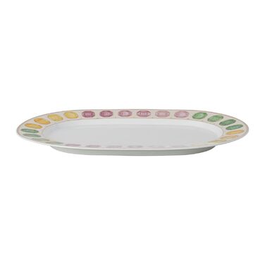 Блюдо овальное 40 см Зефир IDYLLIA Swarovski x Rosenthal