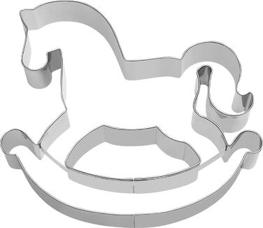 Форма для печива у вигляді конячки-гойдалки, 12 см, RBV Birkmann