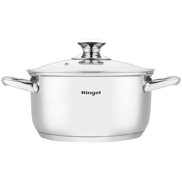Кастрюля Ringel Grey line (5.5 л) 24 см (6932750)