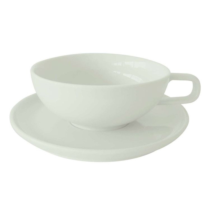 Чайна пара чашка 0,2 л і блюдце салатовое Kolibri ASA-Selection