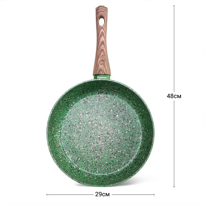 Глибока сковорідка Fissman MALACHITE 28x7см (14311)
