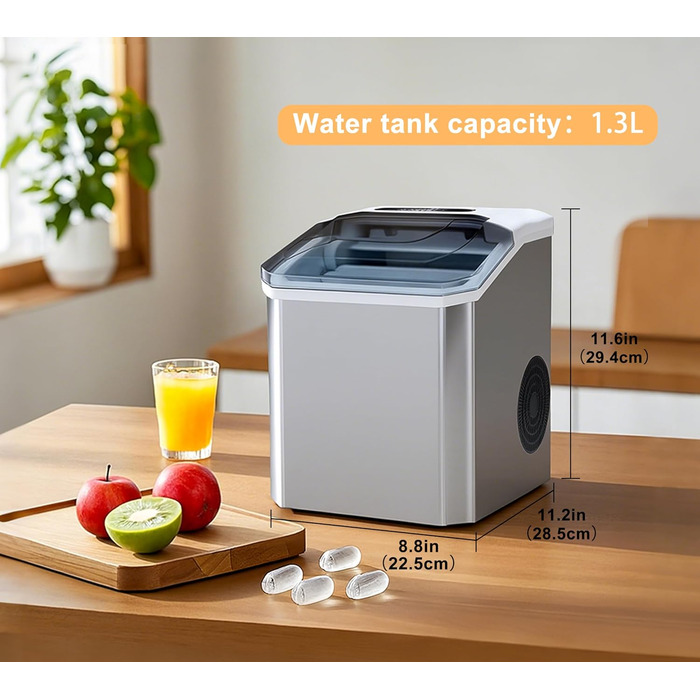 Льодогенератор з функцією автоочищення 1,3 л iTOMA