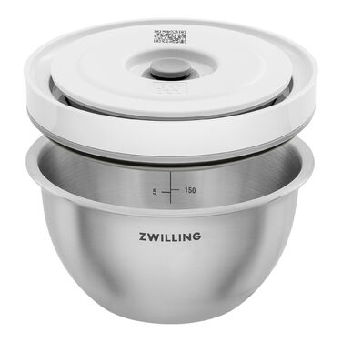 Набор мисок с вакуумными крышками, 6 предметов, нержавеющая сталь Fresh & Save Zwilling