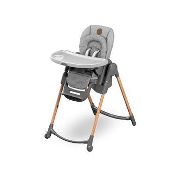 Дитячий стільчик для годування від 0 до 14 сірий Minla Maxi-Cosi
