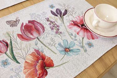 Набір серветок під тарілки 12 шт 35 х 45 см textile idea