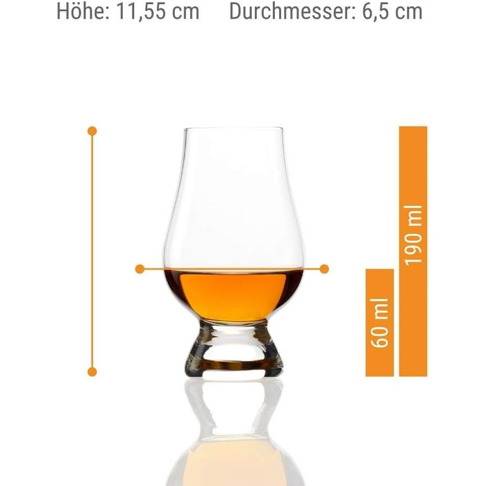 Набір келихів для віскі 4 шт 190 мл Stölzle Lausitz GLENCAIRN