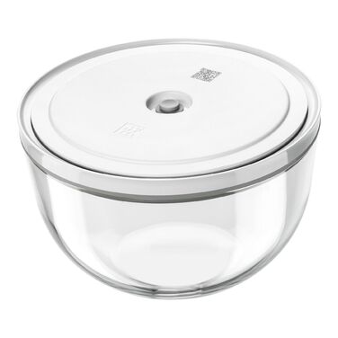 Миска с вакуумной крышкой 24 см, прозрачное стекло Fresh & Save Zwilling