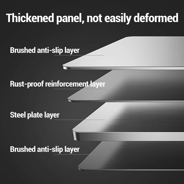 Кухонний фартух з нержавіючої сталі 80 х 30 х 40 см Onxyrbyte