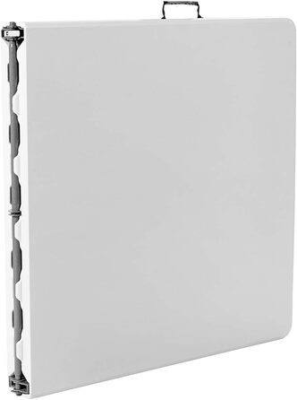 Складаний стіл для кемпынгу 153 х 74 х 74 см білий COSTWAY