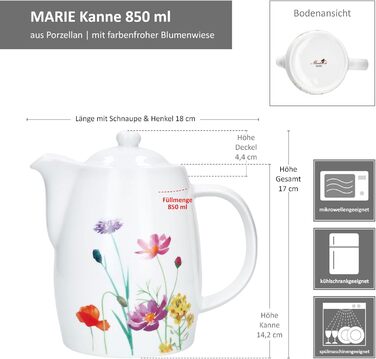 Порцеляновий чайник 850 мл MamboCat