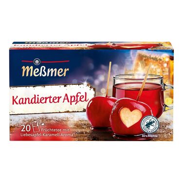 Чай Месмер - 48 чайних пакетиків 24 видів Атмосферний дизайн для демонстрації Різдвяний календар ідеально підходить як подарунок Фруктовий та трав&39яний чай (ЦУКАТИ, 20 чайних пакетиків)