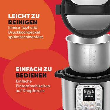 Електрична мультиварка 3 л 1000 Вт Instant Pot