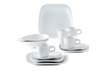 Набір столового посуду 12 предметів, білий Elixyr Design 2 Go Kahla