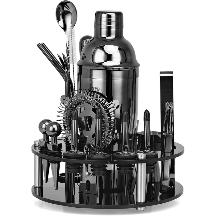 Професійний коктейльний набір з нержавіючої сталі 20 предметів Uqezagpa